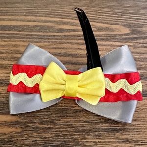 Dumbo Circus Elephant Clip Hair Bow